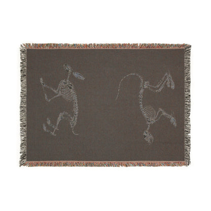 Hase & Eichhörnchen Woven Blanket