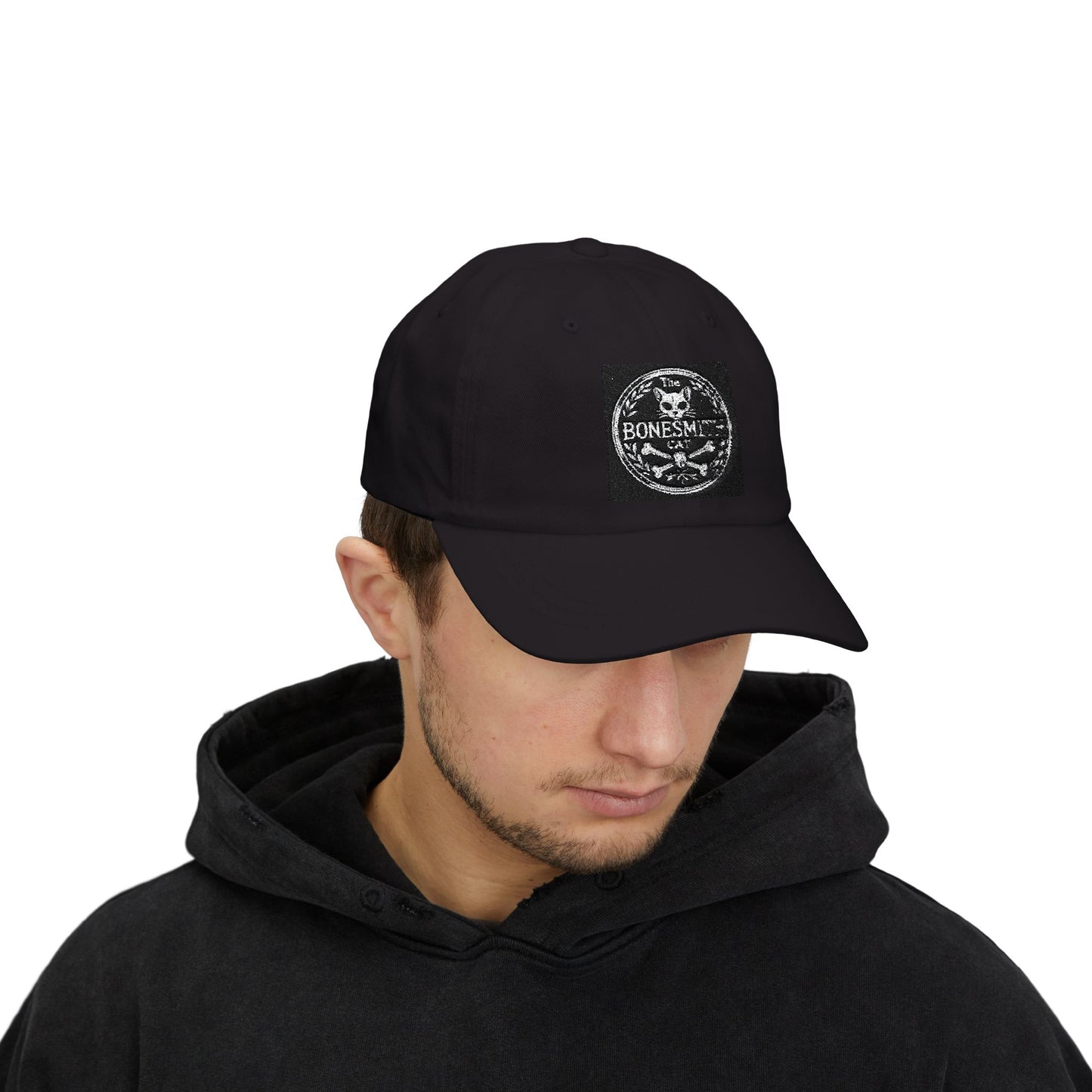 Classic Dad Cap with Bonesmith Cat Design, Perfect Gift for Dads, Casual Cap, Adjustable Baseball Hat, Everyday Style, Unique Fashion [...]