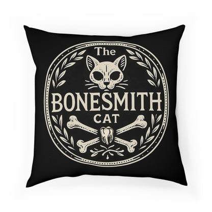 Logo Bonesmith Cat, Cushion