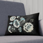 Medusa, Jellyfish Cushion, Quallen Anatomie, vintage, dark academia, Decorative Pillows, Ocean Life Decor