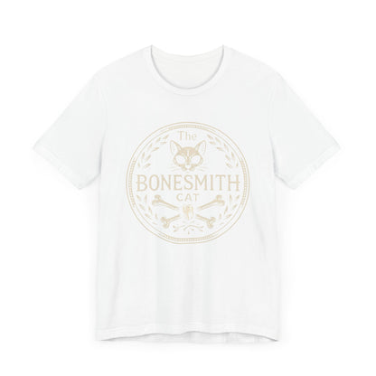 Logo Bonesmith Cat Graphic Tee, Unisex Short Sleeve Shirt