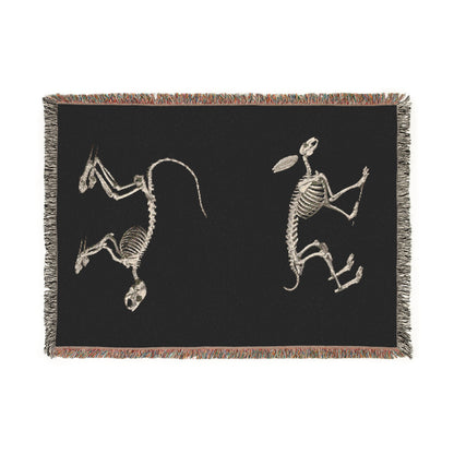 Hase & Eichhörnchen Woven Blanket