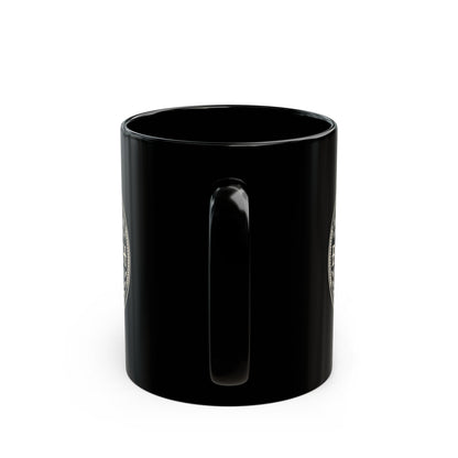 Gothic Cat Mug, Bonesmith Cat Coffee Cup for Cat Lovers, Halloween Gift, Dark Aesthetic Kitchenware