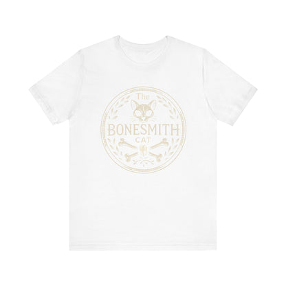 Logo Bonesmith Cat Graphic Tee, Unisex Short Sleeve Shirt