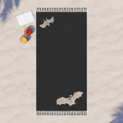 Fledermaus Strandtucht - Boho Bat Beach Towel