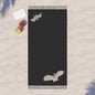 Fledermaus Strandtucht - Boho Bat Beach Towel