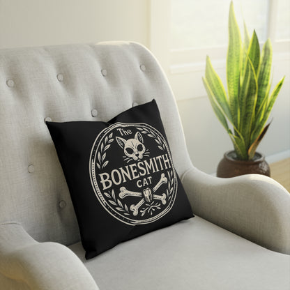 Logo Bonesmith Cat, Cushion