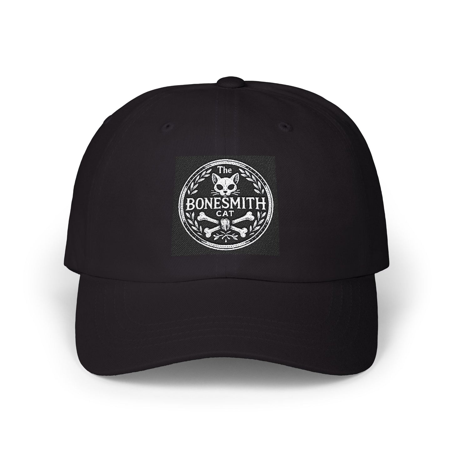Classic Dad Cap with Bonesmith Cat Design, Perfect Gift for Dads, Casual Cap, Adjustable Baseball Hat, Everyday Style, Unique Fashion [...]