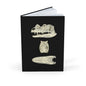 Dinosaur 2, Skull Skeleton Hardcover Journal | Treasures for Artists, Historians, A5 Notebook