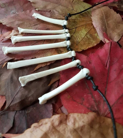 Rattlebone Kette - Knochenschmuck Bones Knochen gothic WGT Batcave