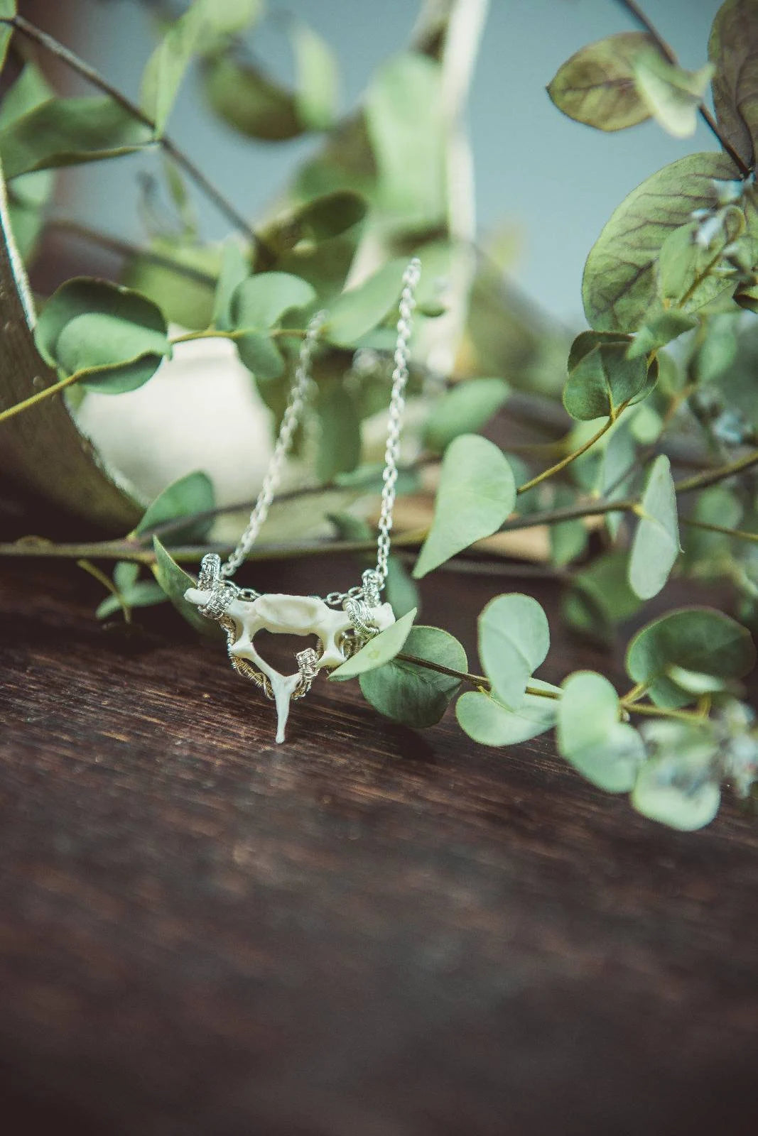Knochen Kette little Bansai - steampunk gothic gothicromantic pendant bones