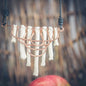 Bones - Anhänger mit Lederband Kette Knochen Gothic WGT Knochenschmuck